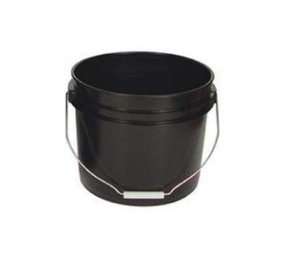 Bucket Black 3.5 Gallons