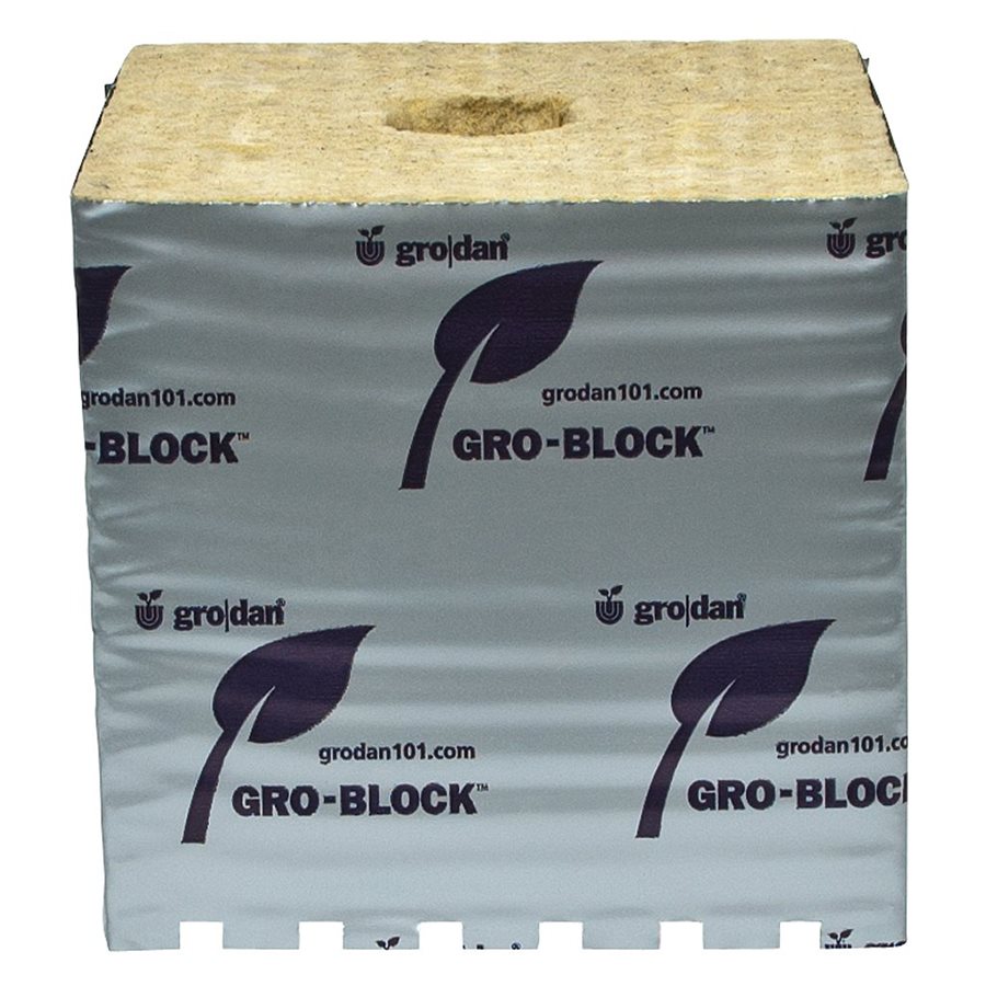 Grodan Improved Gro-Blocks Hugo 6\" (64/Cs)