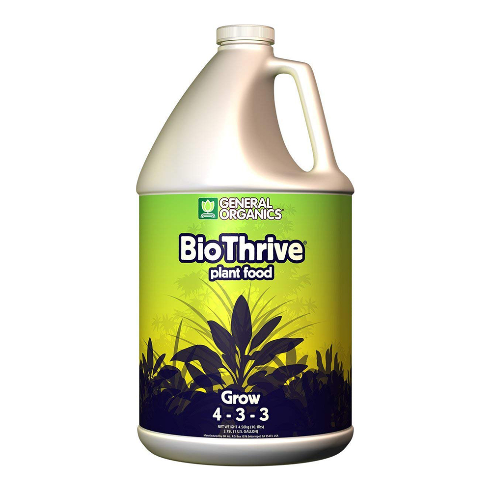 GH General Organics BioThrive Grow 4 Litres