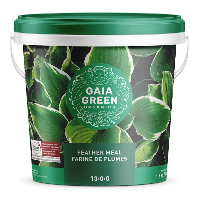 GAIA GREEN FEATHER MEAL 13-0-0 1.5 KG