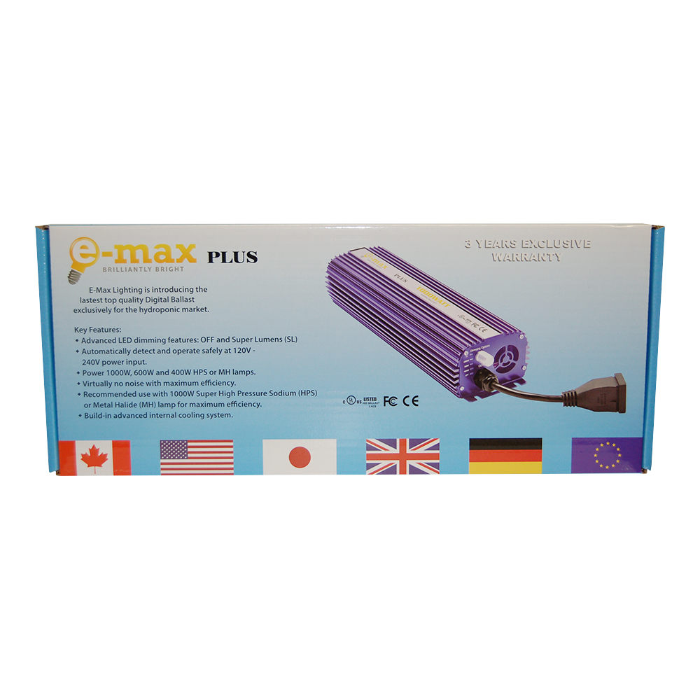 E-Max Plus Digital Ballast 1000watts - BA0003XX