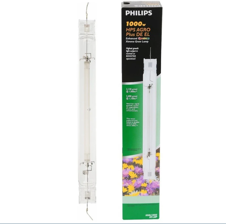 PHILIPS AGRO PLUS BULB 1000W HPS DE EL