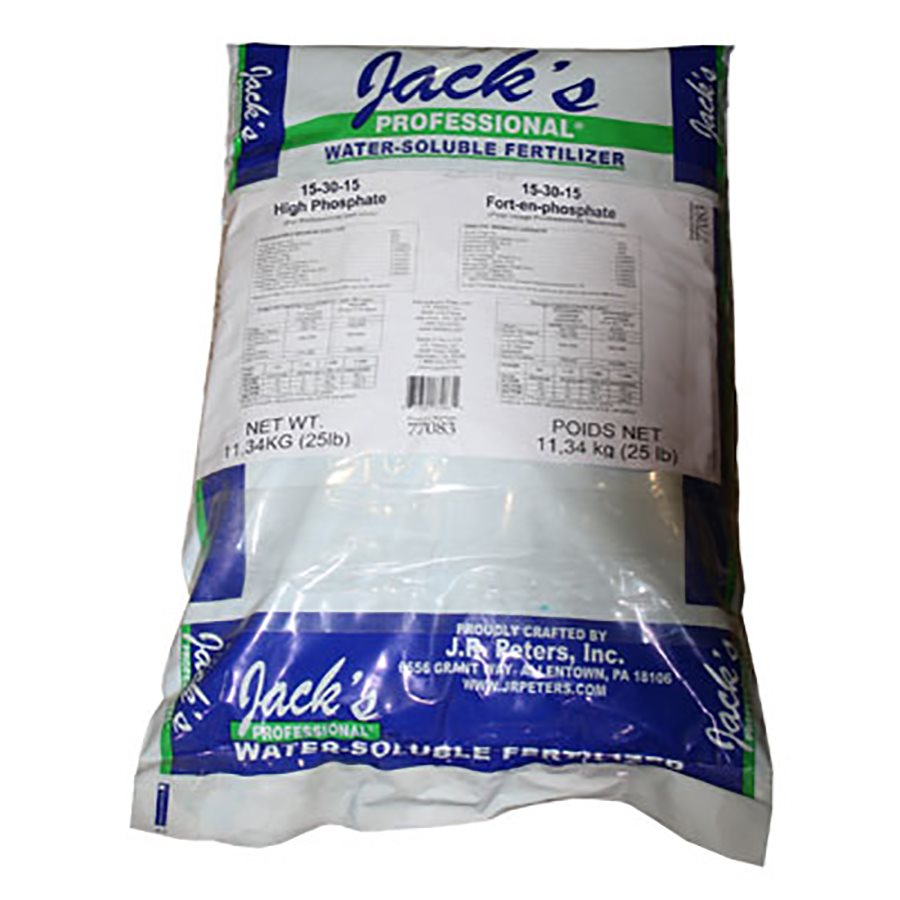 JACK'S HIGH PHOSPHATE FERTILIZER 15-30-15 11.33KG
