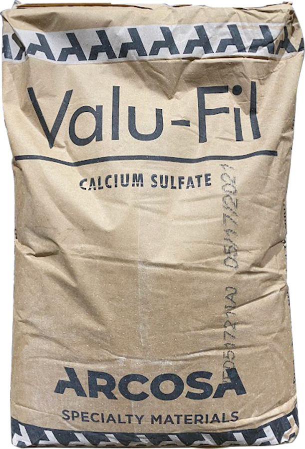BAGGED NATURAL GYPSUM (CALCIUM SULPHATE) 22.68 KG