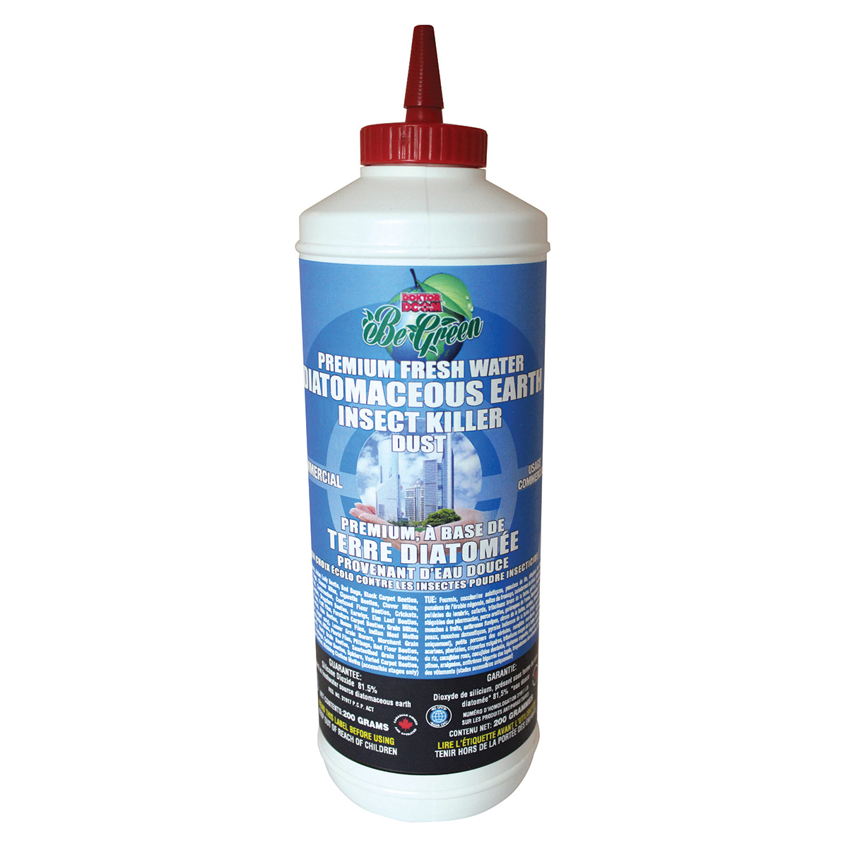 BEGREEN DIATOMACEOUS EARTH 200G COMMERCIAL