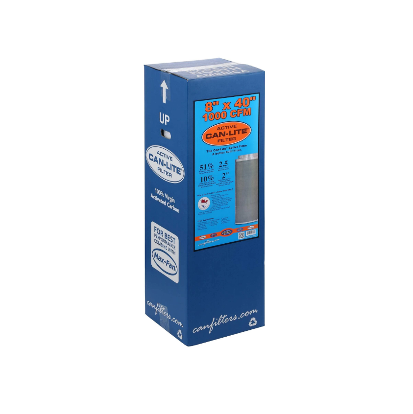 CAN-FILTERS CAN-LITE CARBON FILTER 1000 CFM 8''
