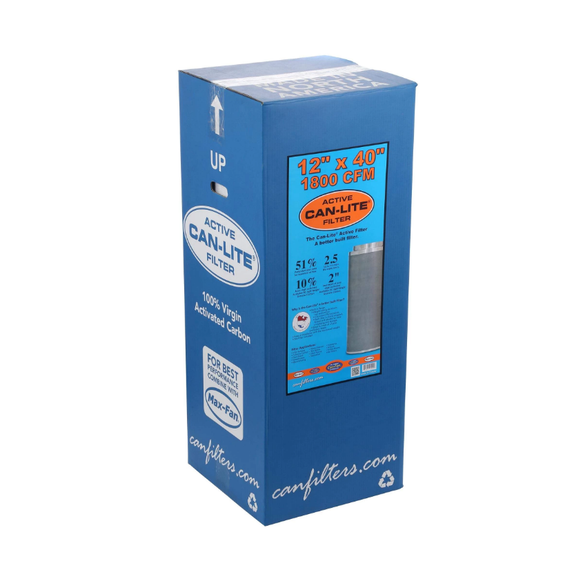 CAN-FILTERS CAN-LITE CARBON FILTER 1800 CFM 12''