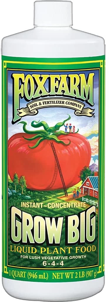 FOXFARM GROW BIG LIQUID CONCENTRATE 1 L