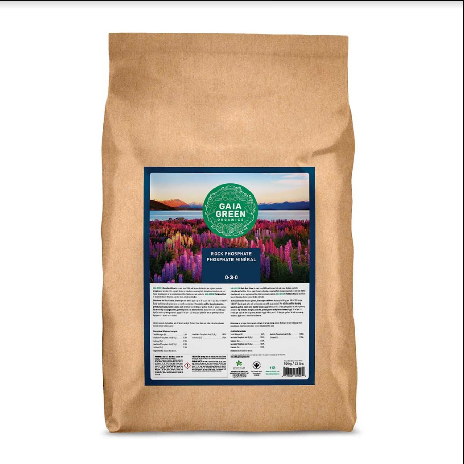 GAIA GREEN ROCK PHOSPHATE 10KG