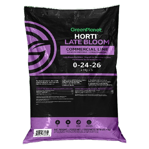 GREENPLANET NUTRIENTS HORTI LATE BLOOM 50LB