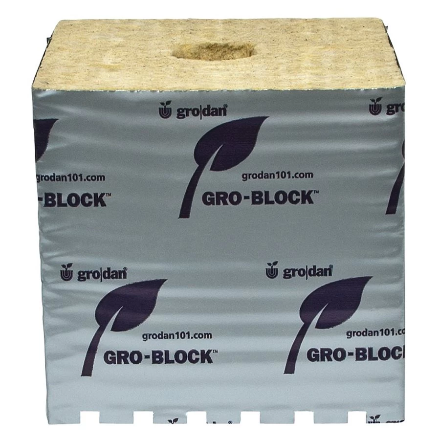 GRODAN GRO-BLOCK IMPROVED HUGO 6'' (EA)