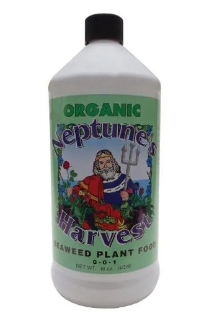NEPTUNE'S HARVEST SEAWEED PLANT FOOD 0-0-1 1 PT