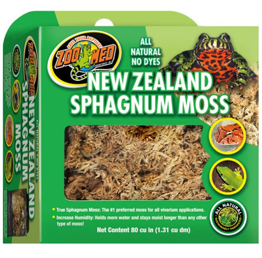 NEW ZEALAND SPHAGNUM MOSS NATURAL - 80 CI