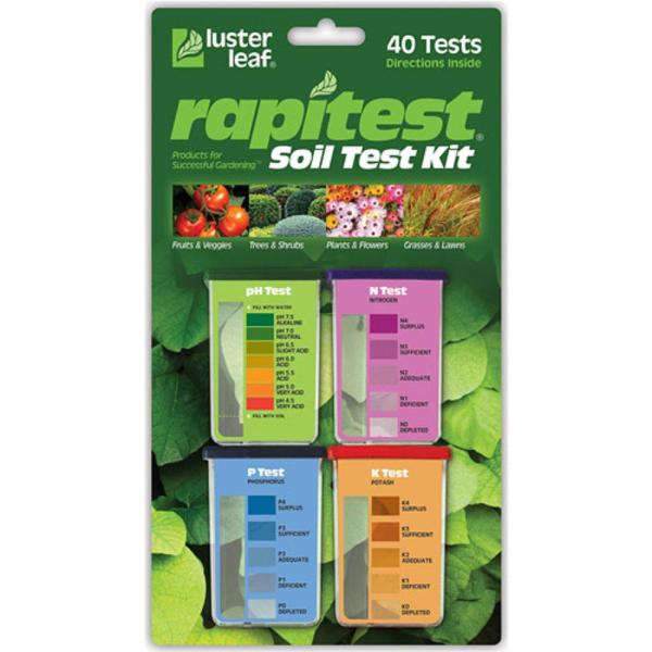 RAPITEST SOIL TEST KIT, 40 TESTS