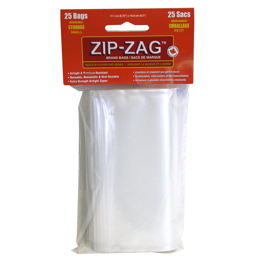 Zip Zag Original Sandwich Bags (25 Pieces)